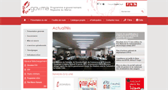 Desktop Screenshot of egov.ma